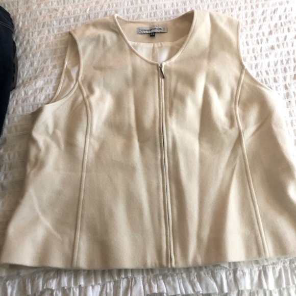 Vest- wool cashmere blend - Picture 1 of 5